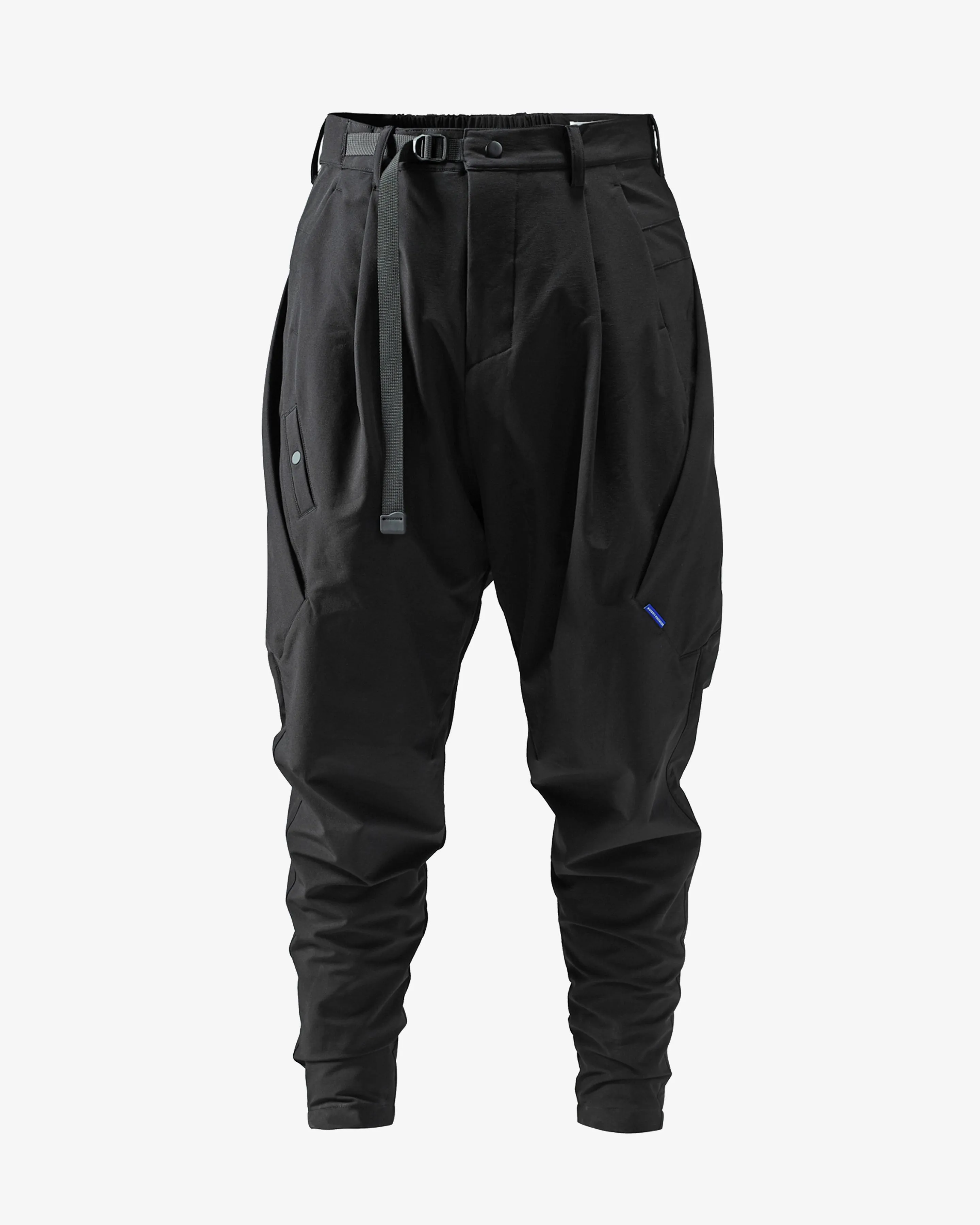 089 Multi Pleated Tapered Jogger Pants