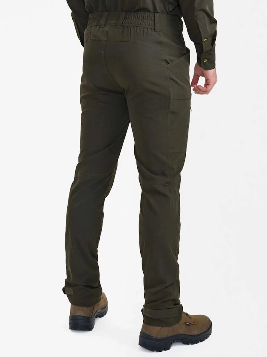 30% OFF DEERHUNTER Canopy Trousers - Men's - Forest Green - Size: UK 35" (EU50)