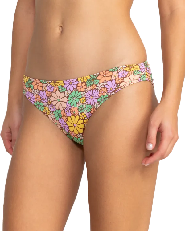 All About Sol Hipster Bikini Bottoms in Rootbeer