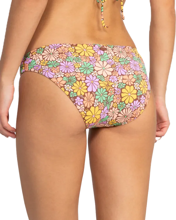 All About Sol Hipster Bikini Bottoms in Rootbeer