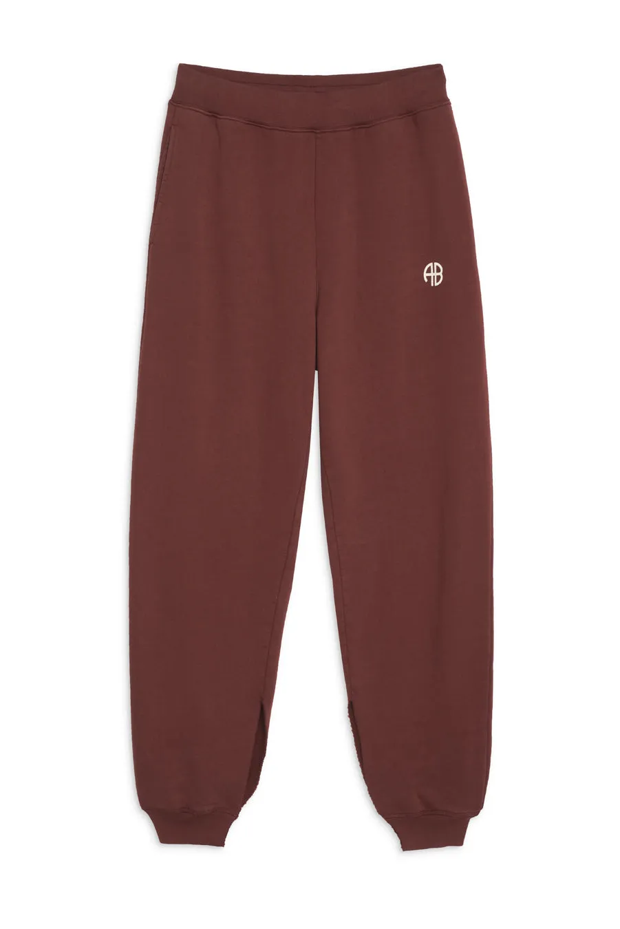 Anine Bing - Tyler Jogger in Dark Cherry