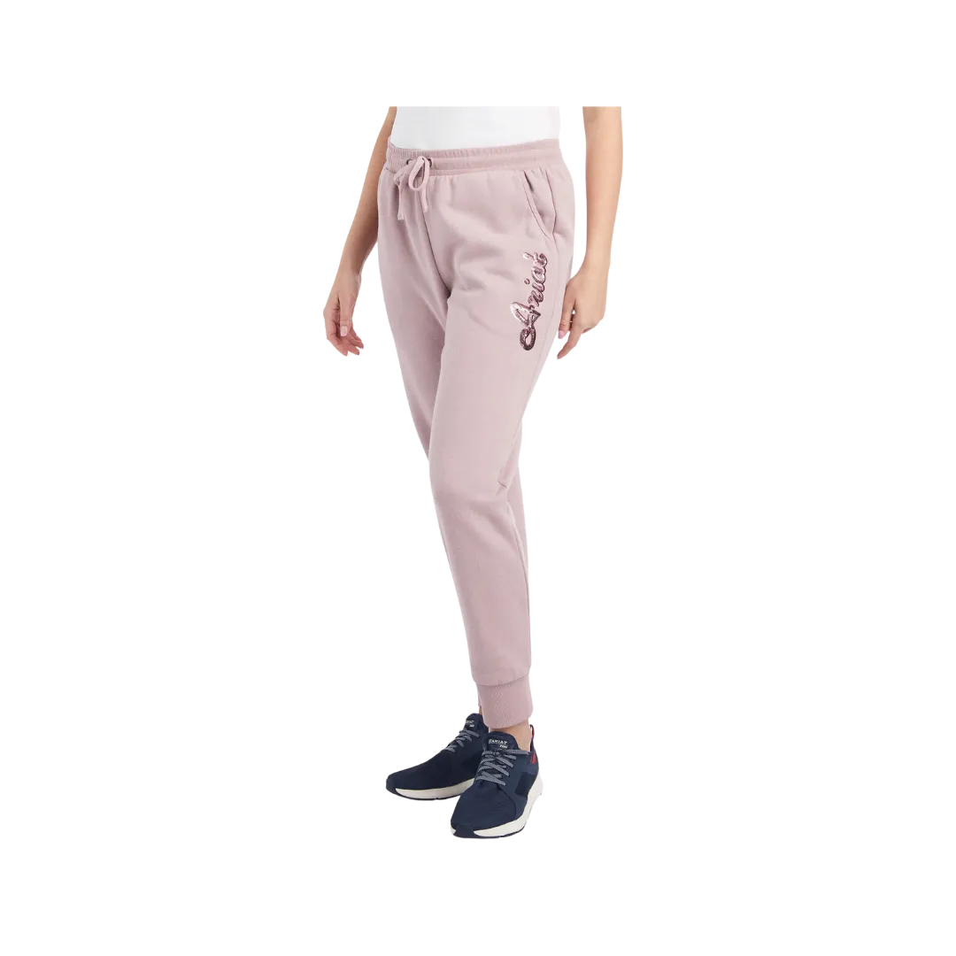 Ariat Women's Real Jogger Nostalgia Rose Heather Sweatpants