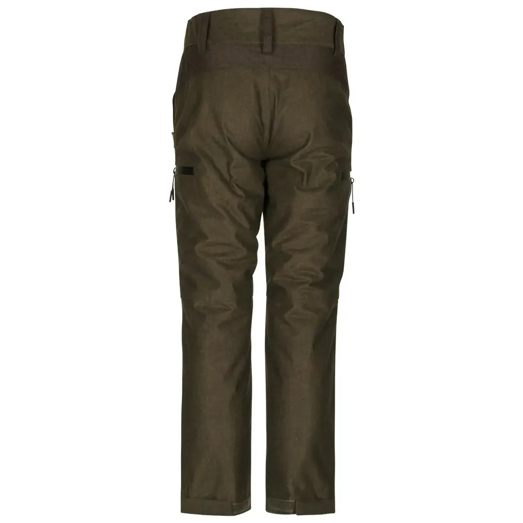 Avail Junior Trousers - Pine Green Melange by Seeland