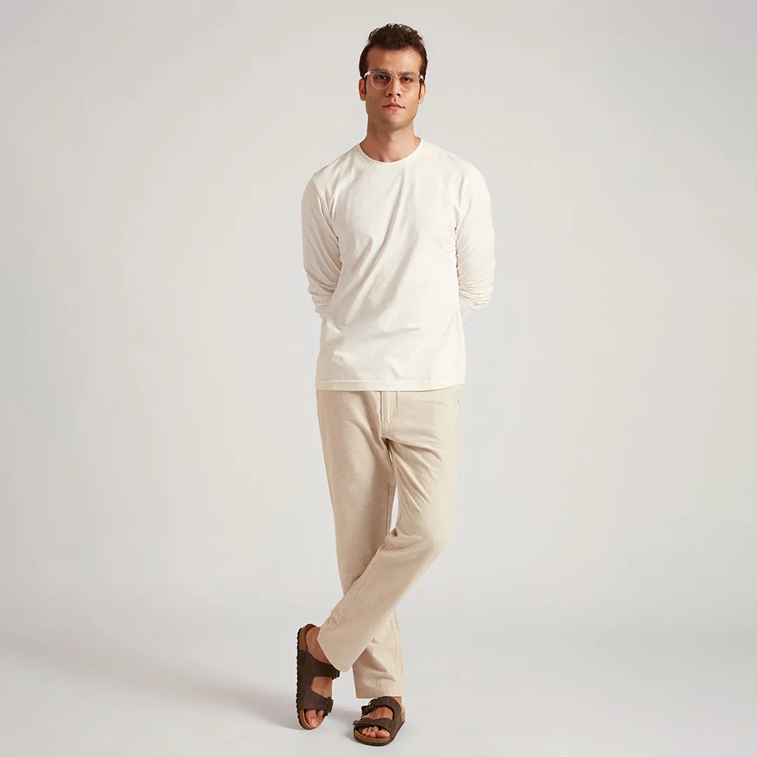 B77 Men's Semi Formal Relaxed Trousers