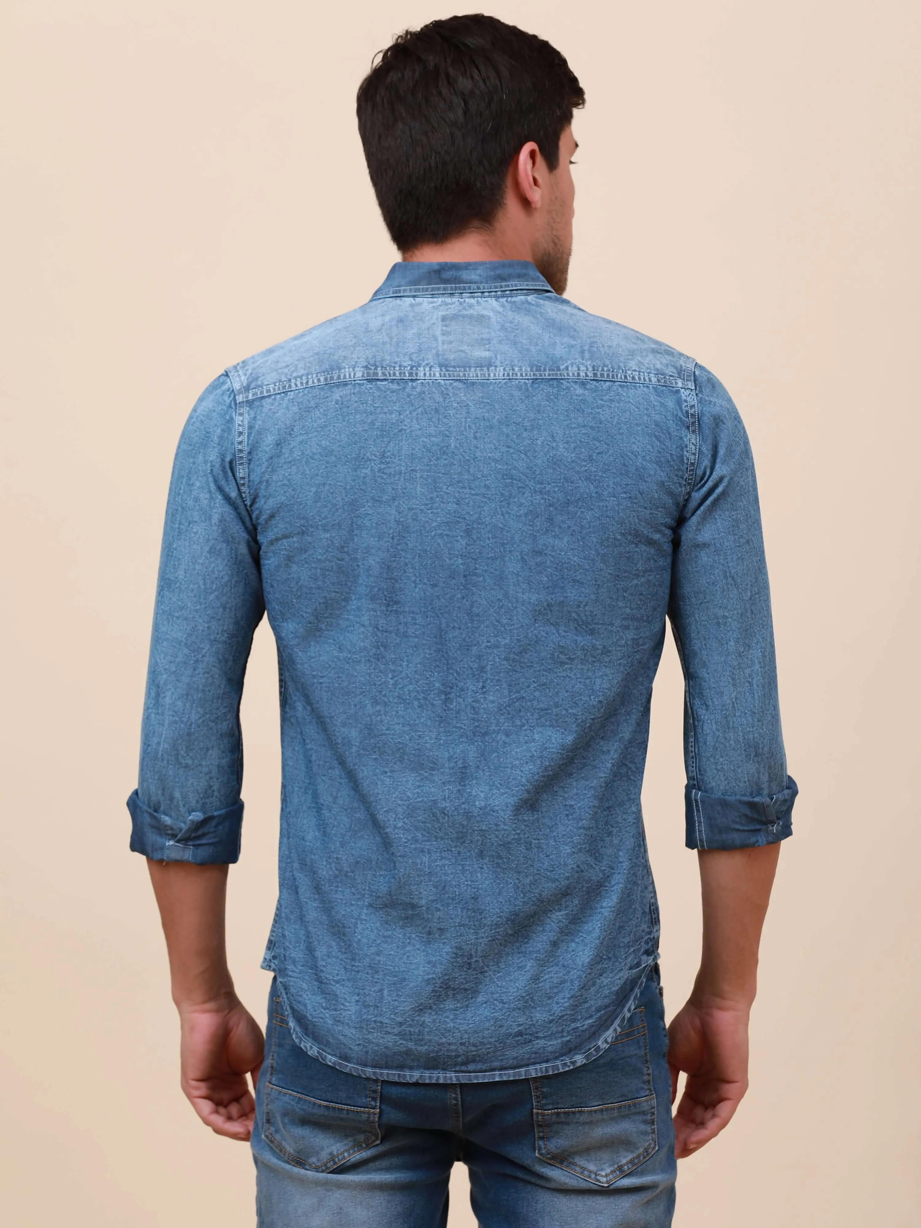 Blue Horizon Denim Shirt