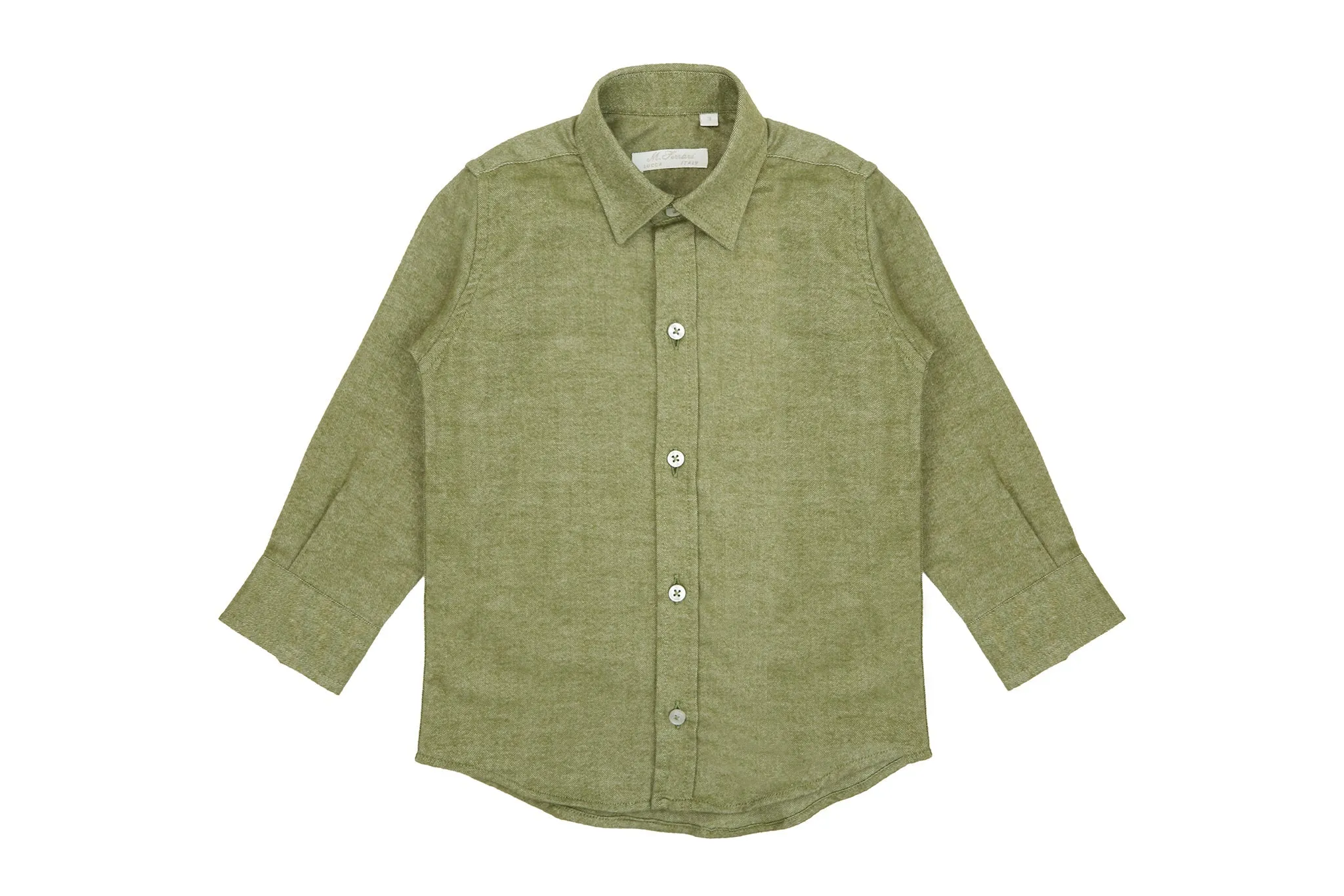 Boy Shirt - Flanella Green