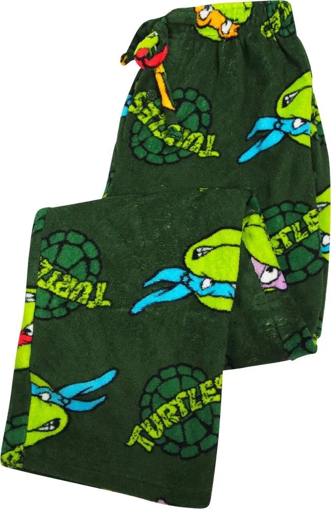 Briefly Stated Men's TMNT Plush Lounge Pants