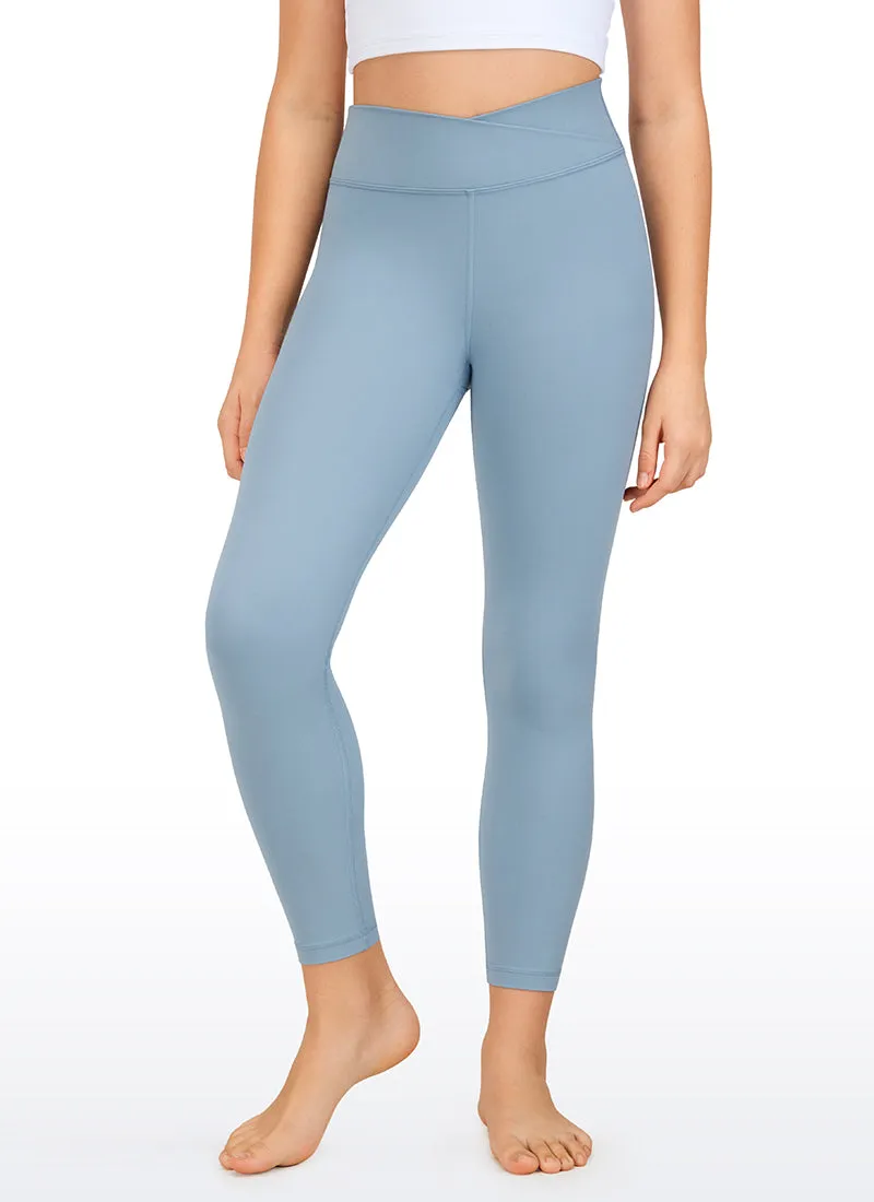 Butterluxe Girls Active Leggings - V Cross Waist