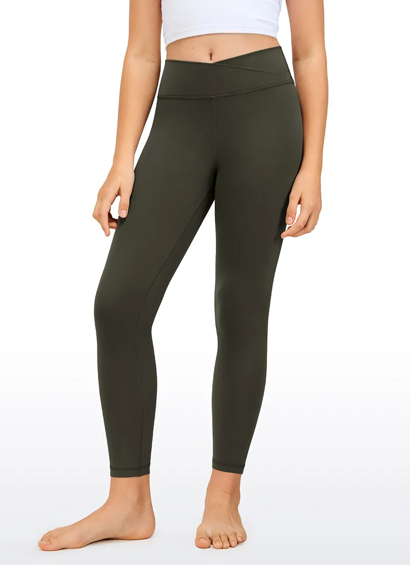 Butterluxe Girls Active Leggings - V Cross Waist