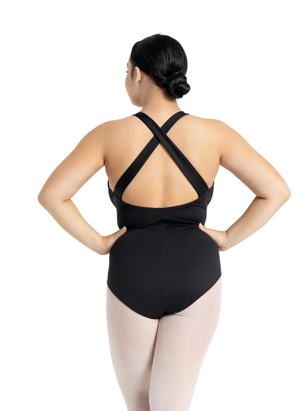 Capezio SE1028W Studio Collection Wide Strap Halter Leotard