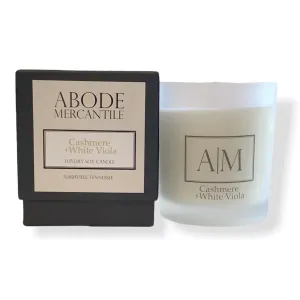 Cashmere   White Viola Candle