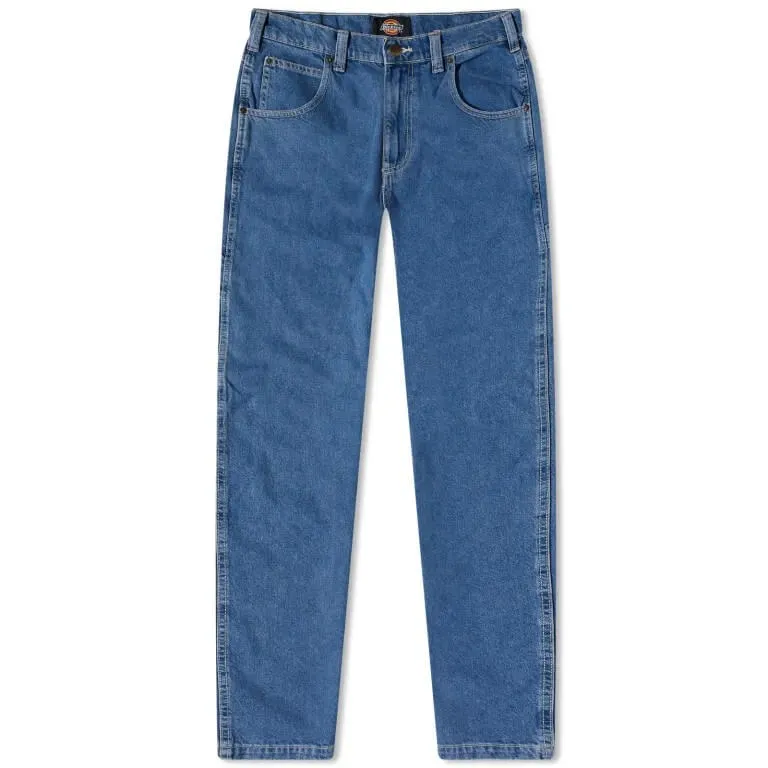 Dickies Garyville Denim Pants, Classic Blue