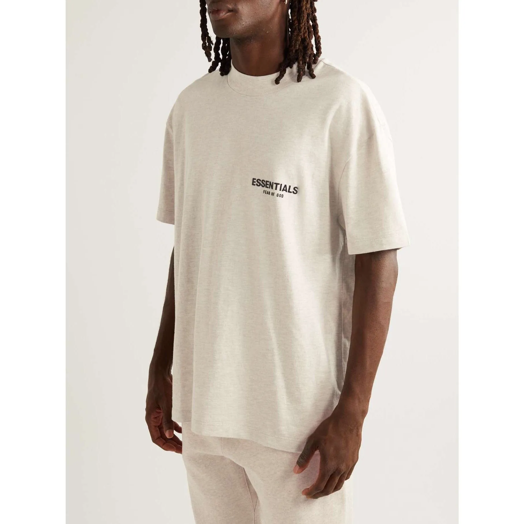 Fear of God Essentials T-Shirt - Core Collection Light Oatmeal