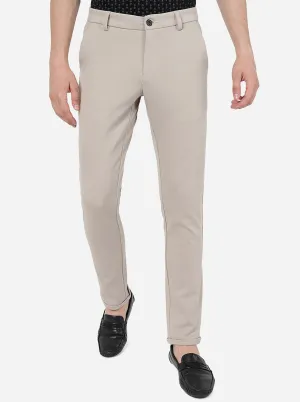 Fwan Solid Venice Fit Casual Trouser | JadeBlue