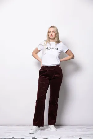 Icon Pant - Claret