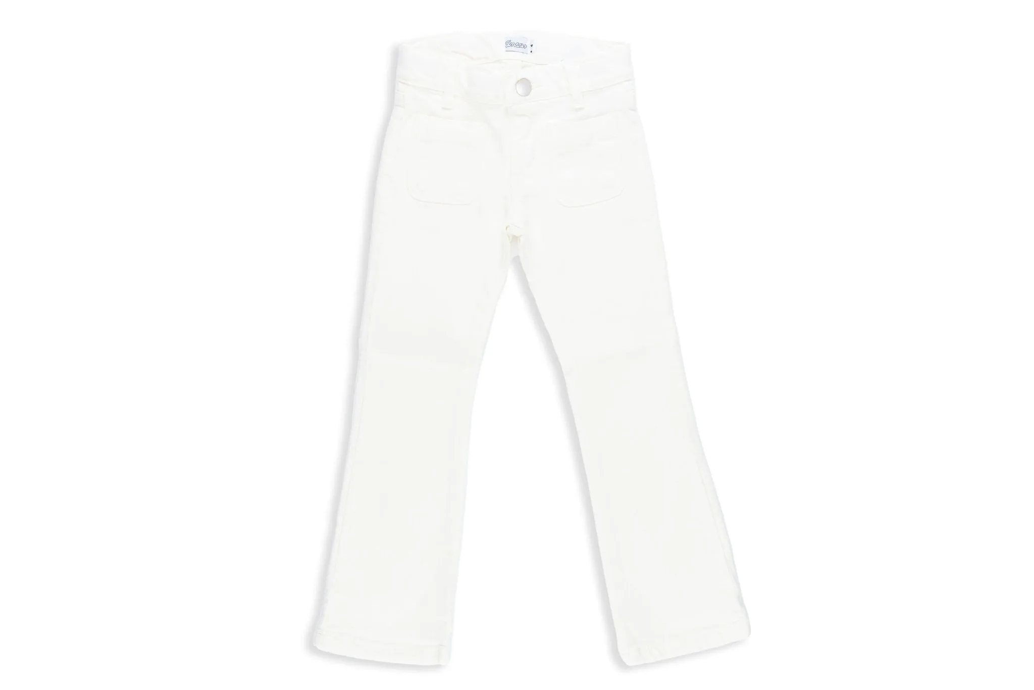 Ivory Flare Girls Pants