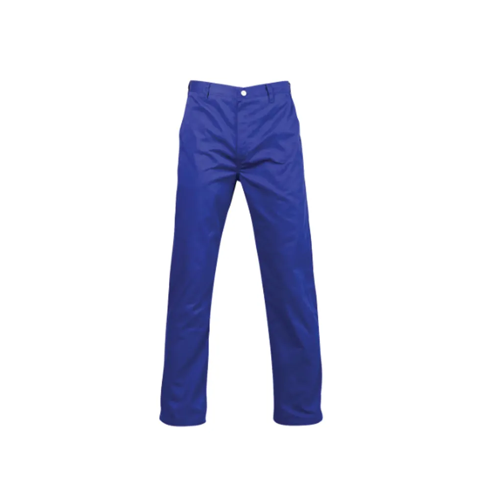 JONSSON POLYCOTTON WORK TROUSERS COLOUR-ROYAL SIZE-42