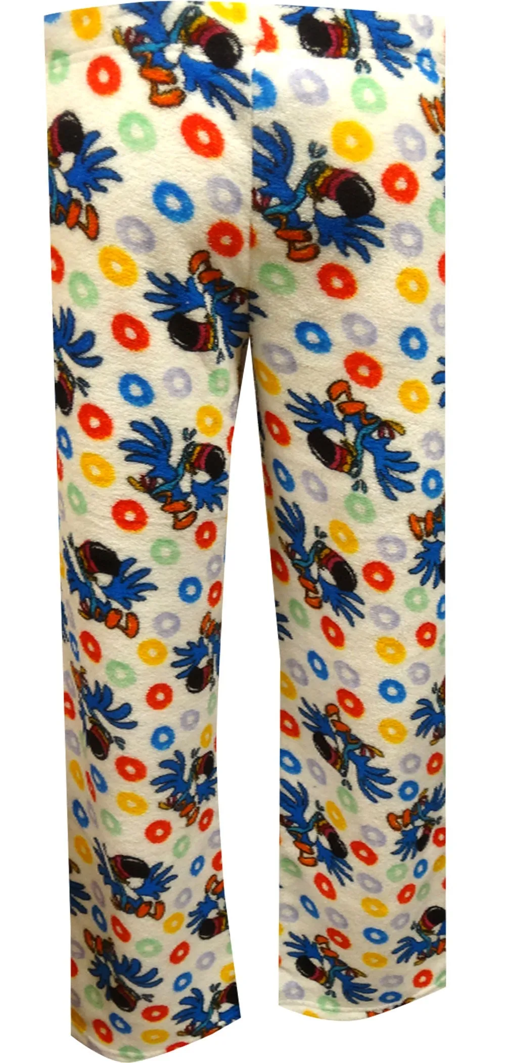 Kellogg's Fruit Loops Toucan Sam  Plush Junior Cut Lounge Pants