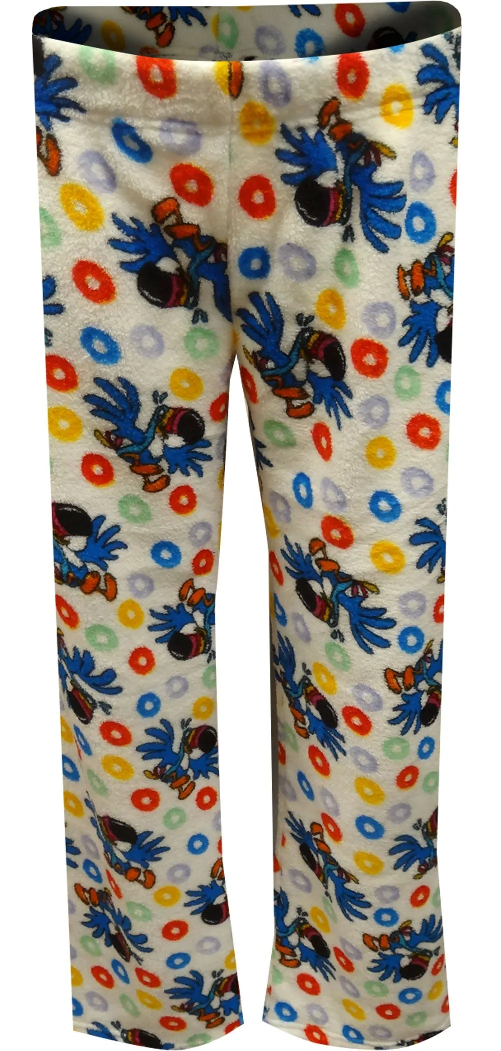 Kellogg's Fruit Loops Toucan Sam  Plush Junior Cut Lounge Pants