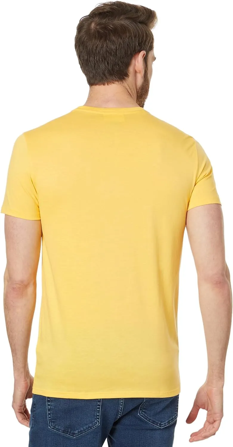 Lacoste mens Short Sleeve Crew Neck Pima Cotton Jersey T-shirt