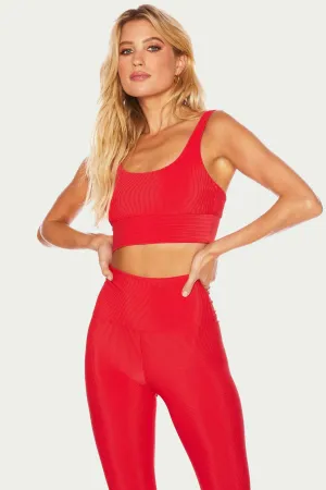 Leah Top Red