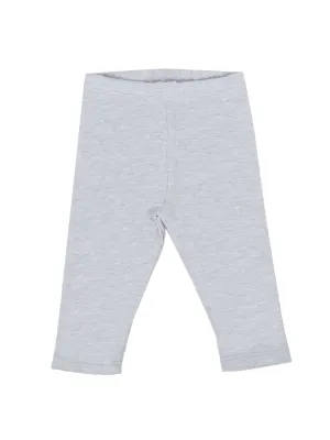 Leggings - Girls - Solid Grey