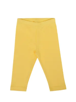 Leggings - Girls - Solid Yellow