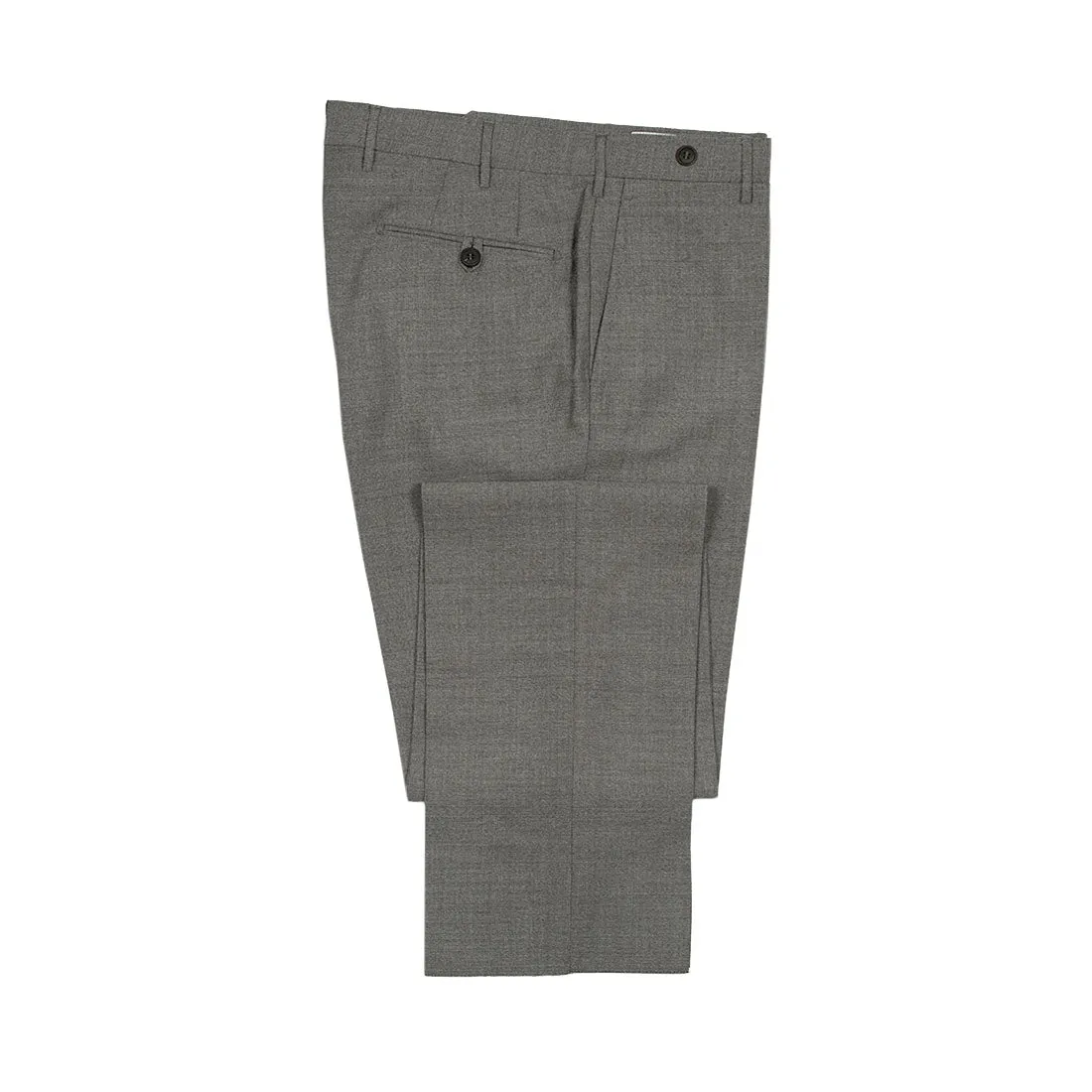 Lightweight "fresco" wool trousers, Taupe grey (restock)