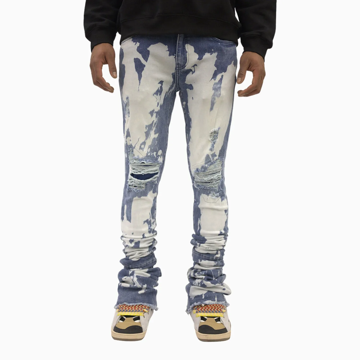 Men's Hendrix Indigo Super Stacked Jean Pant