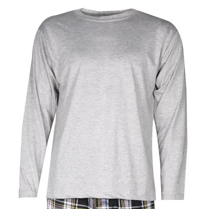 Mens Long Sleeve Lounge Set - Pyjama Set