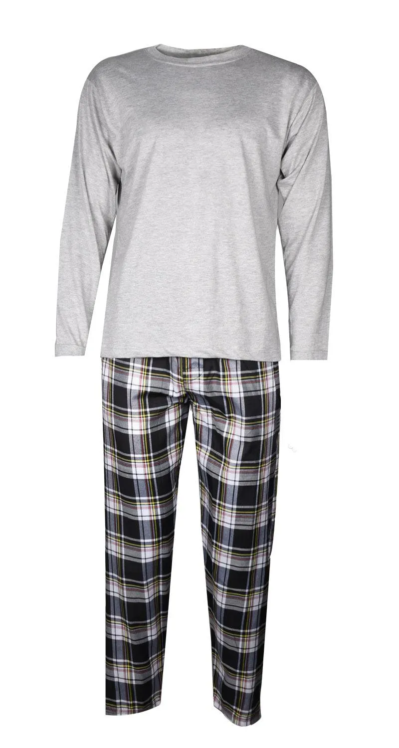 Mens Long Sleeve Lounge Set - Pyjama Set