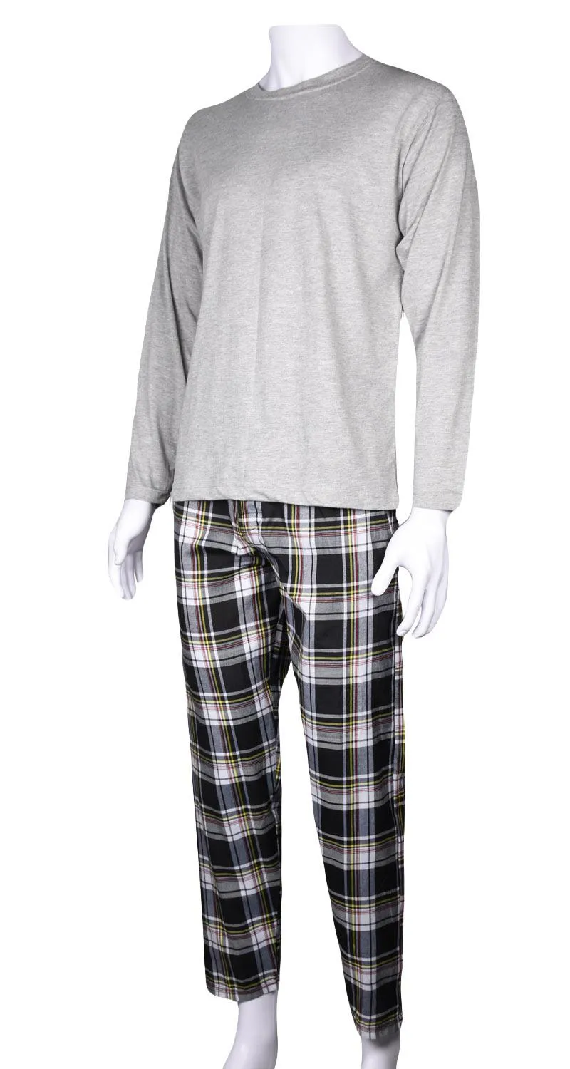 Mens Long Sleeve Lounge Set - Pyjama Set