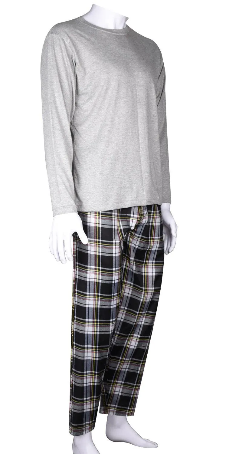 Mens Long Sleeve Lounge Set - Pyjama Set