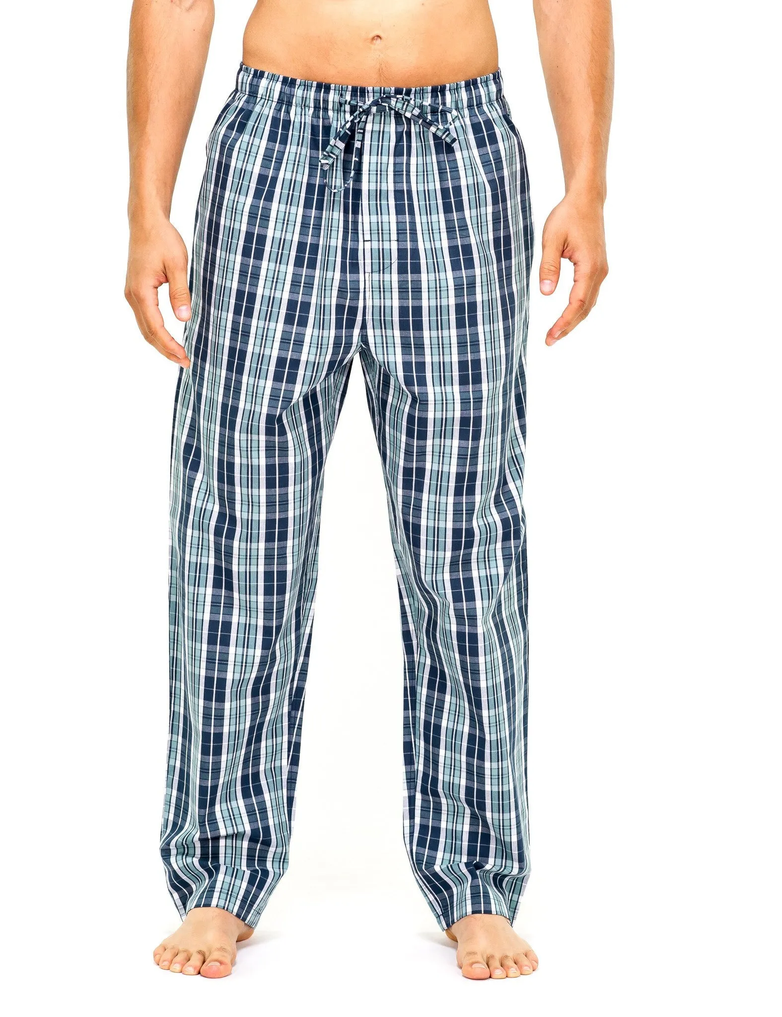 Men's Premium Cotton Lounge/Sleep Pants - 2 Pack