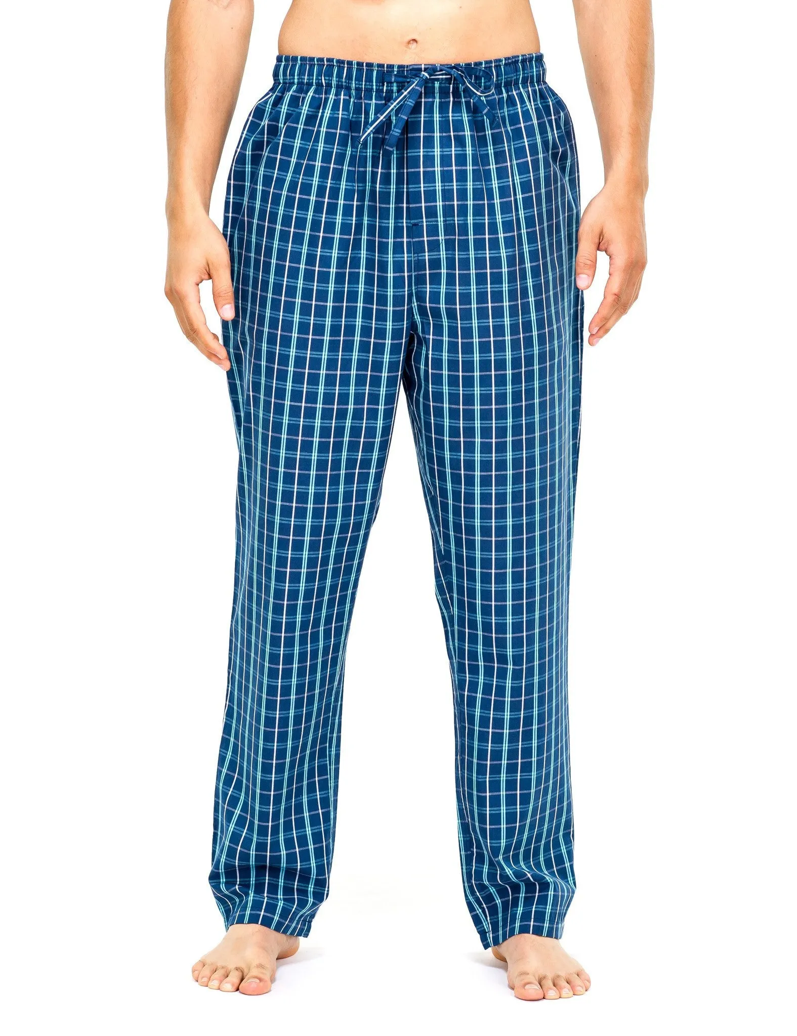 Men's Premium Cotton Lounge/Sleep Pants - 2 Pack