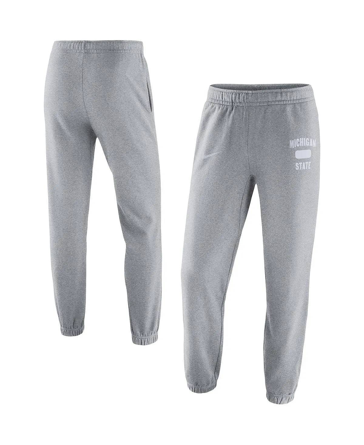 Michigan State Spartans Saturday Nike Men's Heathered Fleece Pants