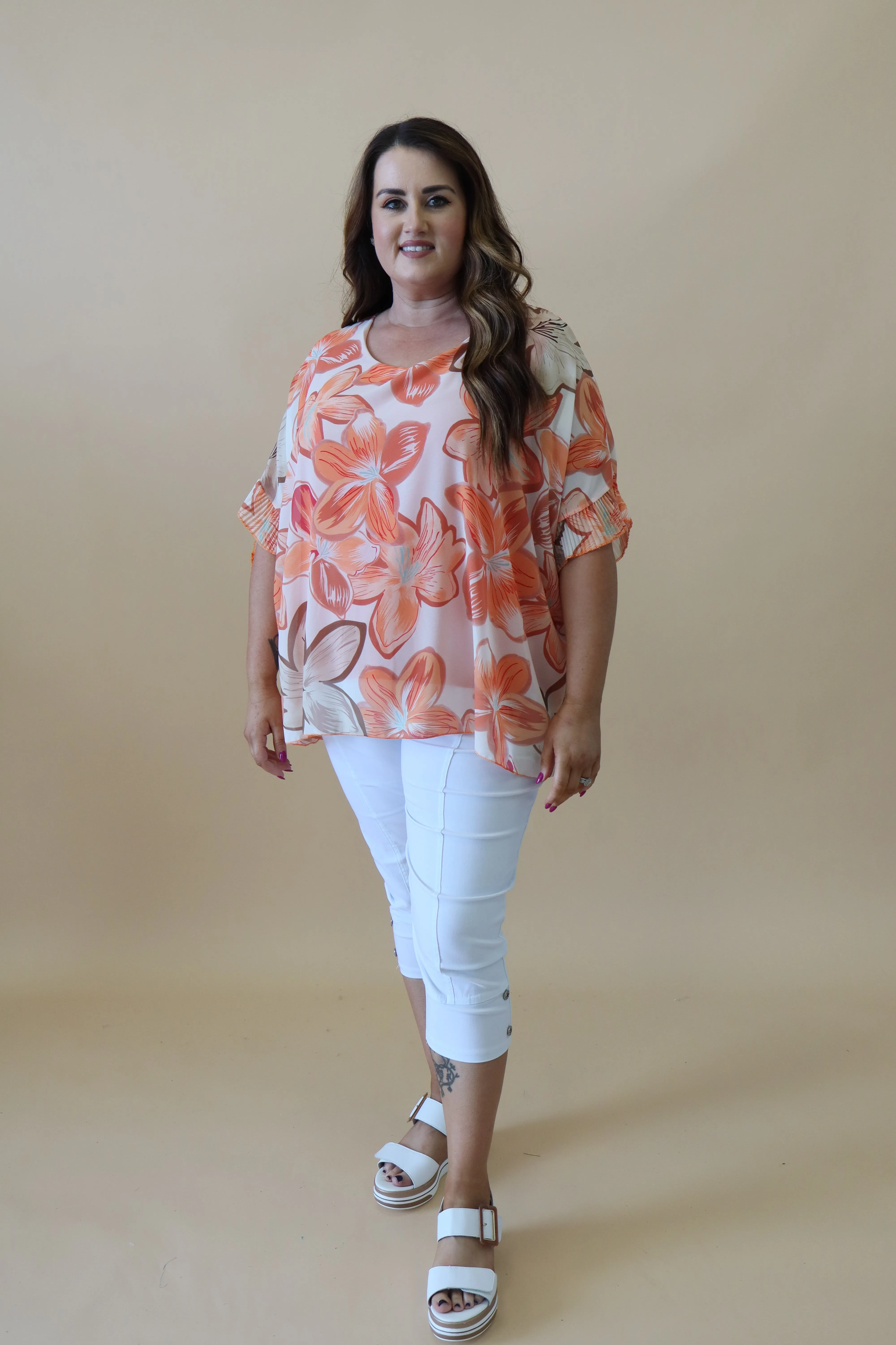 Naomi Blouse in Orange