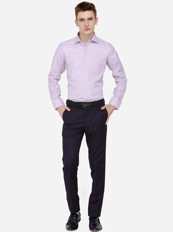 Pink Dobby Regular Fit Formal Shirt | JadeBlue