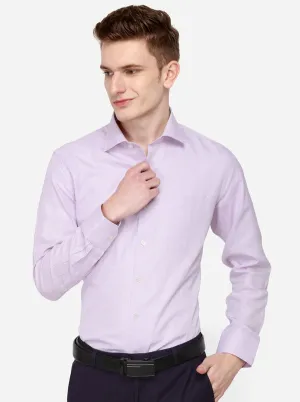 Pink Dobby Regular Fit Formal Shirt | JadeBlue