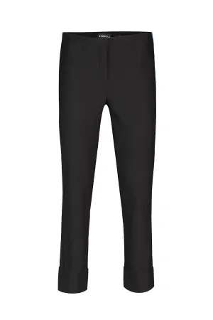 Robell 7/8ths Trousers | Black