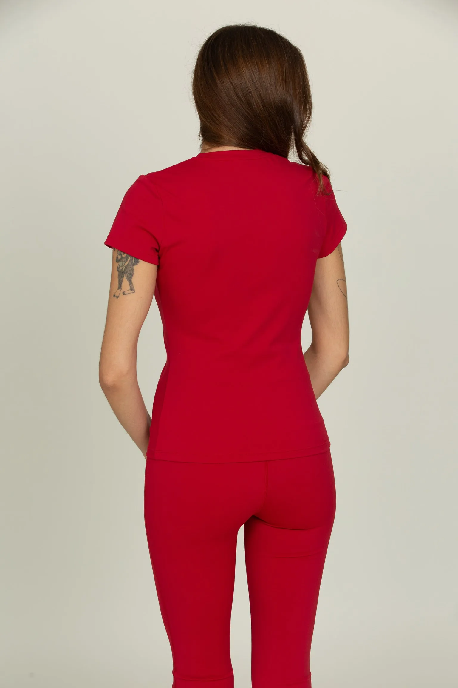 Ruby Essential Full Length Short Sleeve