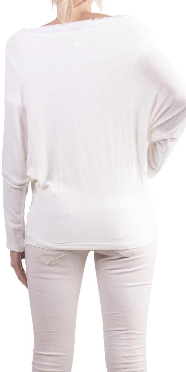 Savoca Batwing Top