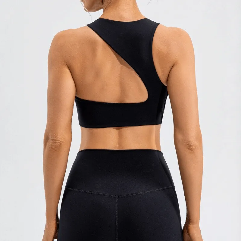 Sexy Elastic Women's Sports Bra / Workout Top with Open Back - SF1259