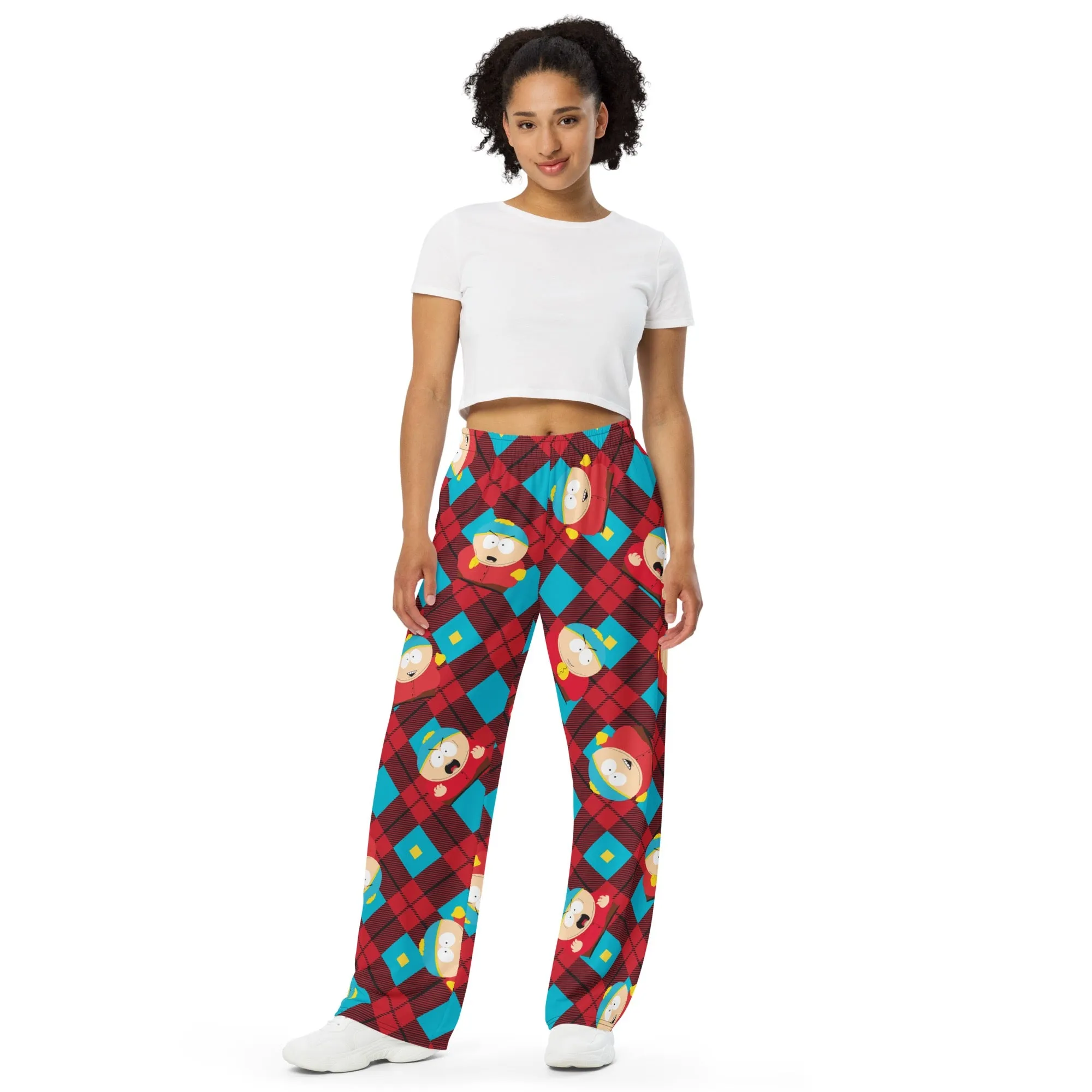 South Park Cartman Plaid Pajama Pants