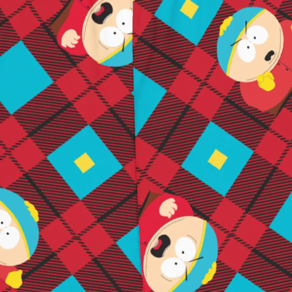 South Park Cartman Plaid Pajama Pants