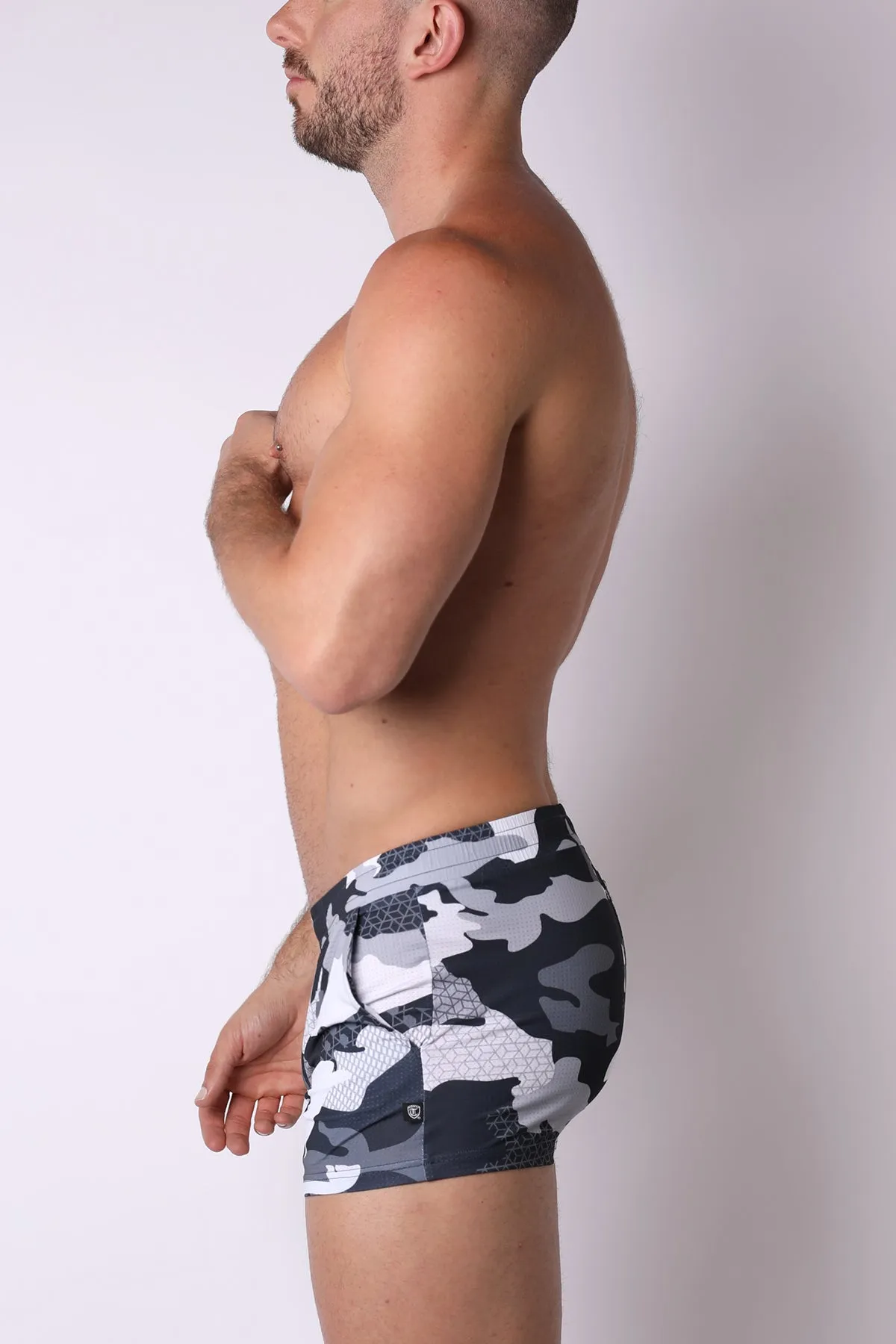 Sport-Fit Camo Cloud Short **FINAL SALE**