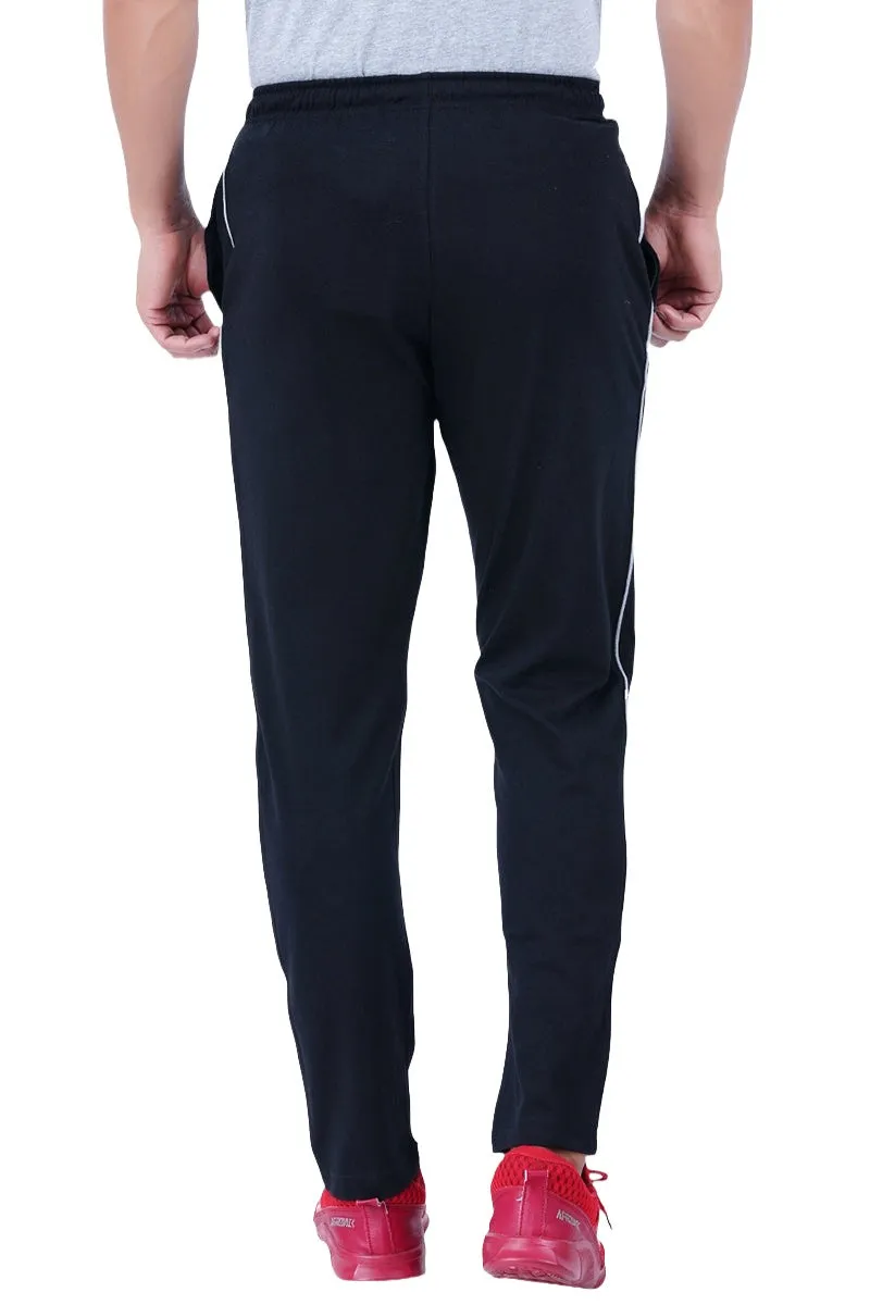 Track Pant - Black Jogging Bottoms For Mens | Ariser