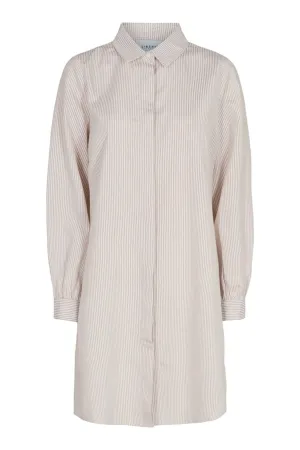 Ulrikke Shirt - Sand White Striped