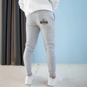 Unisex Grey Fleece Joggers