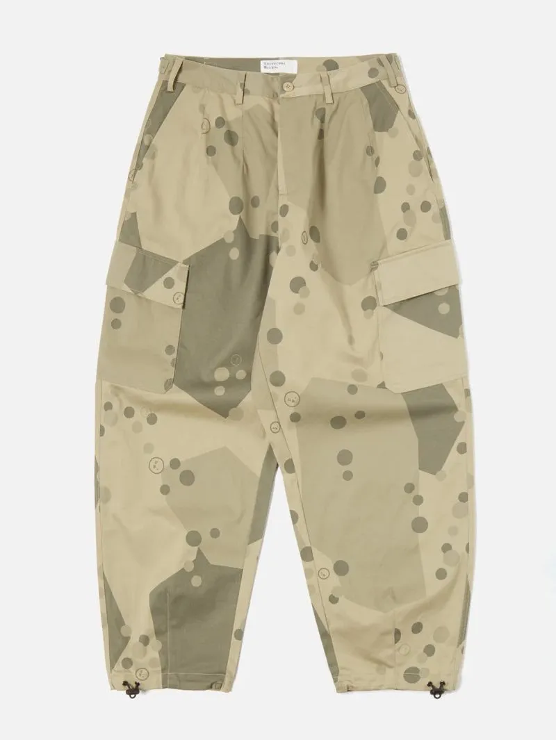 Universal Works Loose Cargo Camo pants